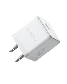 Baseus｜ベースアス Palm C×1 急速充電器 30W(ムーンホワイト) ムーンホワイト P10111606213-00