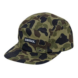 DUBSTACK｜ダブスタック DSH-J01-CF ジェットキャップ（ロゴ）　jet cap logo　カラー：カモフラージュ　ONE SIZE : FREE
