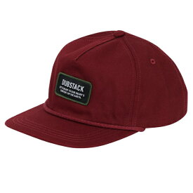 DUBSTACK｜ダブスタック DSH-T01-BD トラッカーキャップ　patch tracker cap　カラー：ボルドー　ONE SIZE : FREE