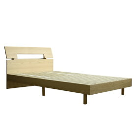 関家具 【フレームのみ】 オセロット3 ナチュラル 475551 [セミダブルサイズ]【キャンセル・返品不可】