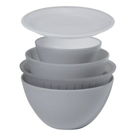 CB Japan｜シービージャパン 抗菌耐熱レンジザルボウル5P　GY グレー