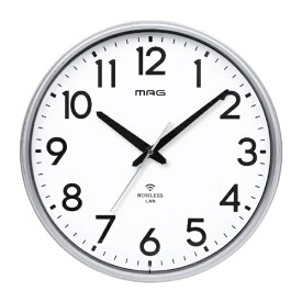 MAG｜マグ 無線LAN（Wi-Fi）でネットと接続し時刻を同期できる掛時計 W823SMZ