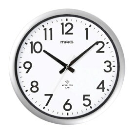 MAG｜マグ 無線LAN（Wi-Fi）でネットと接続し時刻を同期できる大型サイズの掛時計 W824SMZ