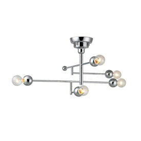 インターフォルム｜INTERFORM シーリングライト Plata(プラータ) φ70 白熱クリアボール電球付属 LT-4496 [6畳 /電球色 /E26]