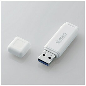 エレコム｜ELECOM USBメモリ (Chrome/iPadOS/iOS/Mac/Windows11対応) ホワイト MF-HSU3A16GWH [16GB /USB TypeA /USB3.0 /キャップ式]【rb_pcacc】