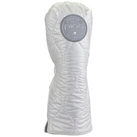 ピン｜PING HC-L2602 パフィーヘッドカバー フェアウェイウッド用 ホワイト 39072