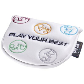 ピン｜PING HC-U2603 ダンシングピンパターカバー マレット ホワイト 39087