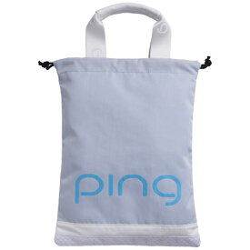 ピン｜PING GB-L2519 カジュアルシューズバッグ アイスブルー 38622