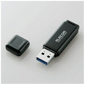 エレコム｜ELECOM USBメモリ (Chrome/iPadOS/iOS/Mac/Windows11対応) ブラック MF-HSU3A16GBK [16GB /USB TypeA /USB3.0 /キャップ式][MFHSU3A16GBK]【rb_pcacc】