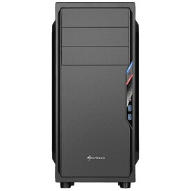 SHARKOON｜シャークーン ATX／Micro ATX対応ミドルタワーPCケース （電源なし・ブラック）　SHA-VS4-VBK