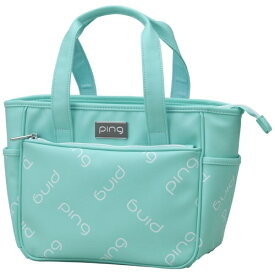 ピン｜PING GB-L2509 モノグラムラウンドトート ミント 38275 [W27×H24×D13cm /約450g]