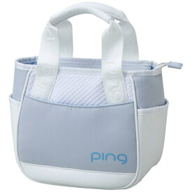 ピン｜PING GB-L2518 カジュアルラウンドトート アイスブルー 38620 [W22×H22×D13.5cm /約240g]