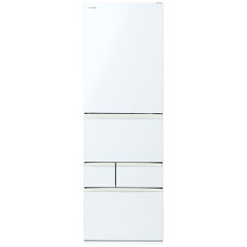 【無料基本設置料】 東芝｜TOSHIBA 冷蔵庫 VEGETA（ベジータ）GSKシリーズ グランホワイト GR-Y470GSKL(EW) [幅60cm /465L /5ドア /左開きタイプ /2025年]