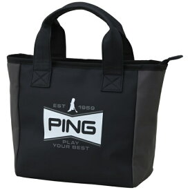 ピン｜PING GB-U2608 ソフトPUラウンドトート ブラック 39061