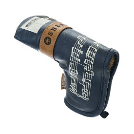 レゴリス シェリフ ミュージックシリーズ ヘッドカバー SMU-004HC パター用 ピン型 NAVY×CAMEL SHERIFF NAVY×CAMEL SMU-004HC