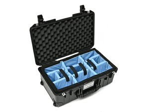 STELLA CASE PELICAN �y���J�� �G�A�P�[�X 1535AIRWD �u���[�f�B�o�C�_�[�t�H�[���t�� 27L 55..8cm x 35.5cm x 22.8cm �n�[�h�P�[�X AIR�P�[�X �u���[ SC-1535WD-BL