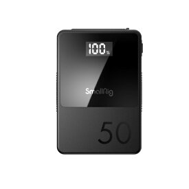SmallRig｜スモールリグ VB50 ミニ Vマウントバッテリー 3400mAh（50Wh/14.8V） OLEDスクリーン SR3579B