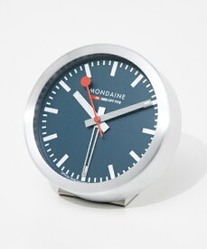 MONDAINE｜モンディーン MONDAINE モンディーン 置き時計 アラーム テーブルクロック 12.5cm ディープオーシャンブルー A997.MCAL.46SBV.2