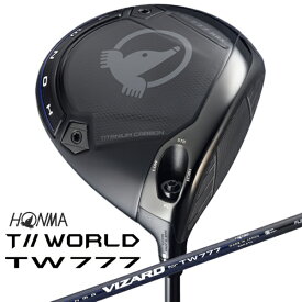 本間ゴルフ｜HONMA GOLF ドライバー T// WORLD 777 ツアーワールド777 TW777 MAX [10.5° /VIZARD for TW777 /R /メンズ /右利き用]【2025年11月28日発売予定】発売日以降のお届け