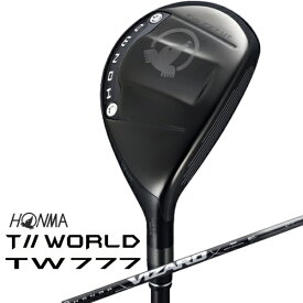 本間ゴルフ｜HONMA GOLF ユーティリティ T// WORLD 777 ツアーワールド777 [♯4 /22.0° /VIZARD UT /メンズ /右利き用]【2025年11月28日発売予定】発売日以降のお届け