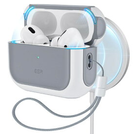 イーエスアール｜ESR AirPods Pro3対応TPUケース MagSafe対応 Orbit ホワイト 1C02000302-White