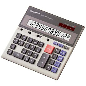 SHARP｜シャープ セミデスクタイプ電卓 コンペット CS-2130L [12桁][CS2130L]