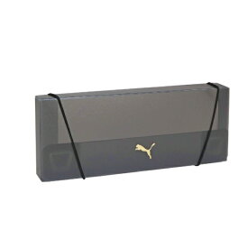 クツワ クリアカラーペンケース ブラック PM572BK