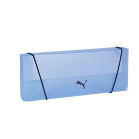 クツワ クリアカラーペンケース ブルー PM572BL