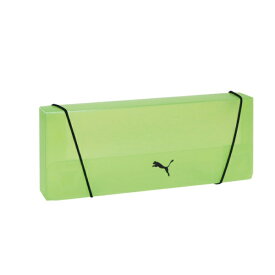 クツワ クリアカラーペンケース グリーン PM572GR