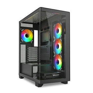 SHARKOONbV[N[ PCP[X [ATX /Micro ATX /Mini-ITX] ubN ELITE SHARK CA500 BK