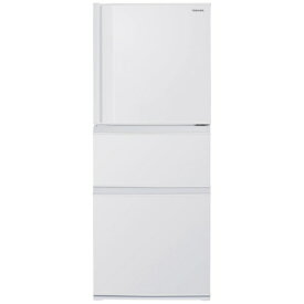 東芝｜TOSHIBA 冷蔵庫 VEGETA（ベジータ）SCシリーズ マットホワイト GR-Y29SC(WU) [幅60cm /294L /3ドア /右開きタイプ /2025年]《基本設置料金セット》