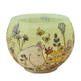 やのまん｜YANOMAN ランプシェードパズル 2201-73 ムーミン 楽しいフラワーガーデン