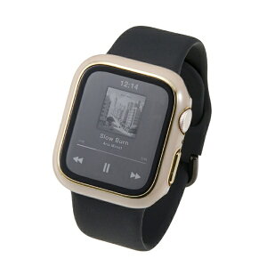 ELECOM�b�G���R�� �A�b�v���E�H�b�` �J�o�[ Apple Watch SE3 / SE2 / SE1 ( ��3 / 2 / 1����) [ 40mm ] �t���J�o�[ �P�[�X �����K���X 10H ���^���b�N���C�� �ϏՌ�PC�t���[�� �w��h�~ ��U�h�~ �O���[�W�� AW-