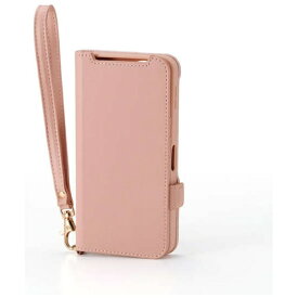 ELECOM｜エレコム AQUOS sense10 sense9 手帳型ケース 磁石付 耐衝撃 ハンドストラップ付 ピンク PM-S253PLFY4PN