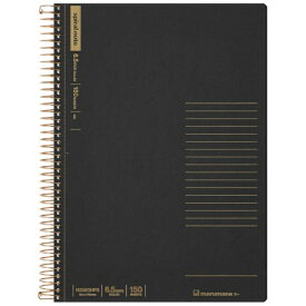 マルマン B5スパイラルノート 横罫150枚 ブラック N236OHFS-05