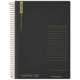 マルマン A5スパイラルノート 横罫150枚 ブラック N237OHFS-05