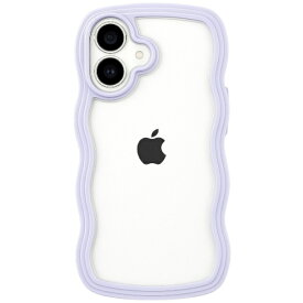 COCO case iPhone 17 パステルなくねくねケース COCO CASE パープル 1794-17-PURPLE