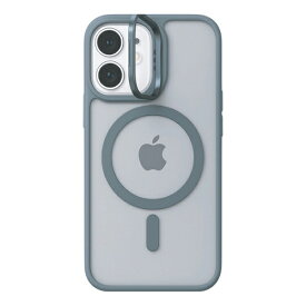 COCO case iPhone 17 カメラリングスタンドケース COCO CASE グレー 1845-17-GRAY