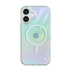 COCO case iPhone 17 MagSafe対応 ラメオーロラケース COCO CASE オーロラ 1848-17-AURORA