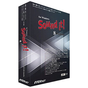 �C���^�[�l�b�g�bINTERNET �kWin�Łl Sound it�I 8 Premium[SOUNDIT!8PREMIUM]