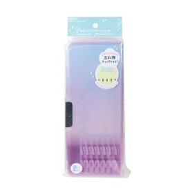 クツワ｜KUTSUWA ゆめいろグラデーション 筆入 パープル CH214PU