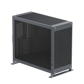 abee｜アビー PCケース [ATX /Extended ATX /EEB] PIXEL TWO(ガラスサイドパネル) グレー PXL-TWO-GYG