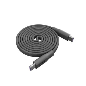 CIO�b�V�[�A�C�I�[ USB-C �� USB-C�P�[�u�� [�[�d /�]�� /1.0m /PD240W /USB2.0] ���C�g�u���b�N CIO-NLSC-FL-CC1-LBK [USB-C �� USB-C]