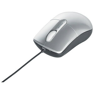 BUFFALO�b�o�b�t�@���[ �}�E�X �V���o�[ BSMOU27SMSV [���w�� /�L�� /3�{�^�� /USB ]