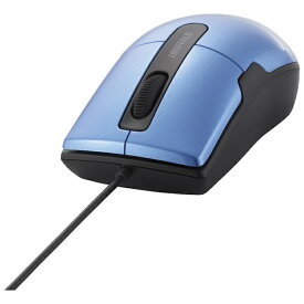 BUFFALO｜バッファロー マウス ブルー BSMBU26SMBL [BlueLED /有線 /3ボタン /USB ]