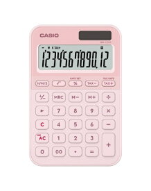 CASIO｜カシオ デザイン電卓 ライトピンク MW-C20D-LP-N [12桁]