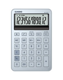 CASIO｜カシオ デザイン電卓 ブルー MS-M200-BU-N [12桁]