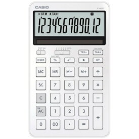 CASIO｜カシオ デザイン電卓 ホワイト JF-M200-WE-N [12桁]