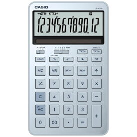 CASIO｜カシオ デザイン電卓 ブルー JF-M200-BU-N [12桁]