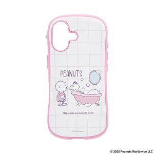 HAMEE�b�n�~�B [iPhone 17��p]PEANUTS/�s�[�i�b�c iFace First Class MagSynq�P�[�X iFace �T�N���s���N/�o�X�^�C�� 41-184664